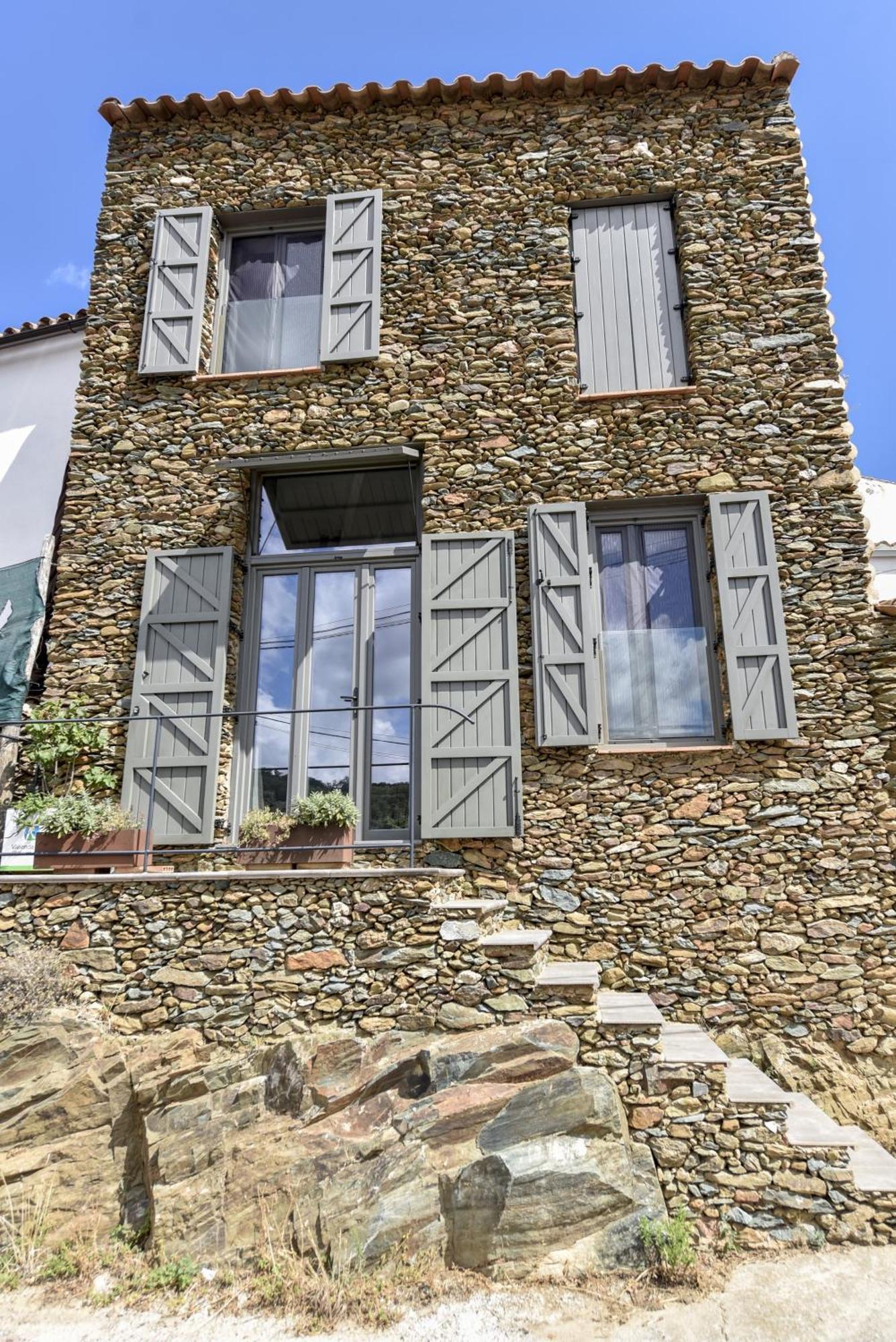 הוילה Cortelazor Casa De Piedras By Sierra Viva Desing מראה חיצוני תמונה
